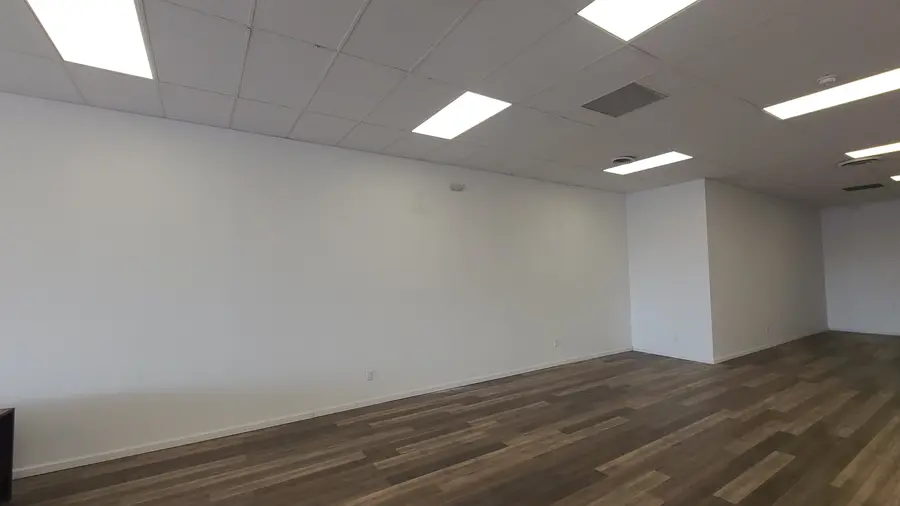 New floors and fresh paint, before the first PC was set up