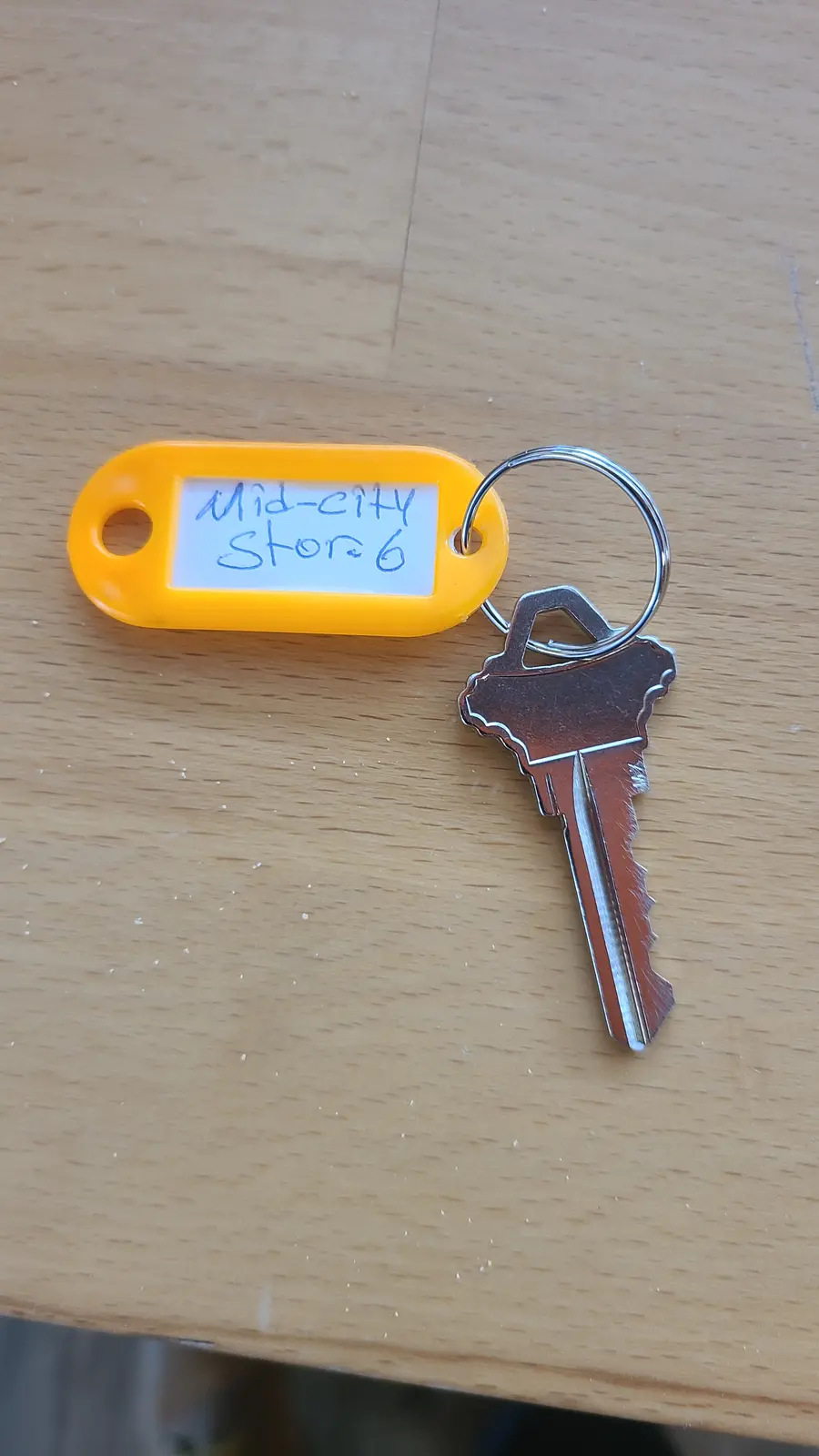 The key to Store 6 — where it all started